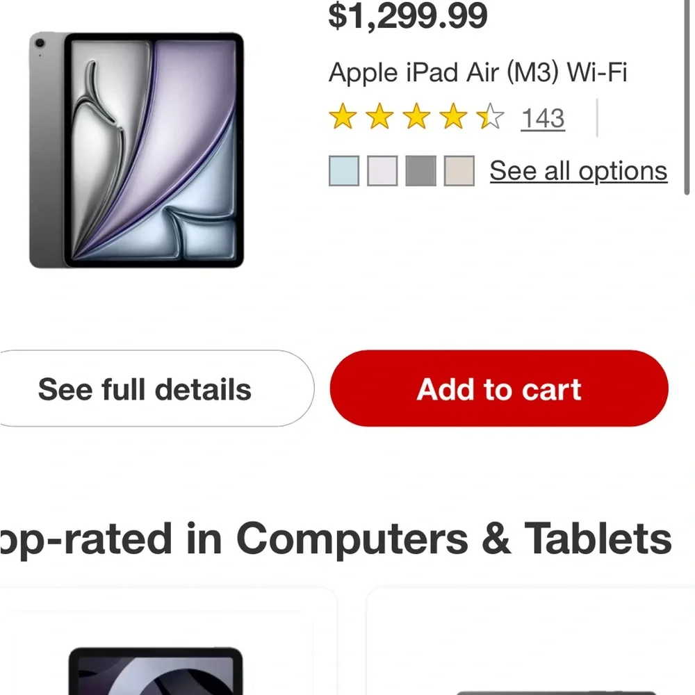 Apple Tablet - Sleek Silver Finish